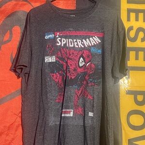 Marvel Spider-Man Graphic T-Shirt - Gray
